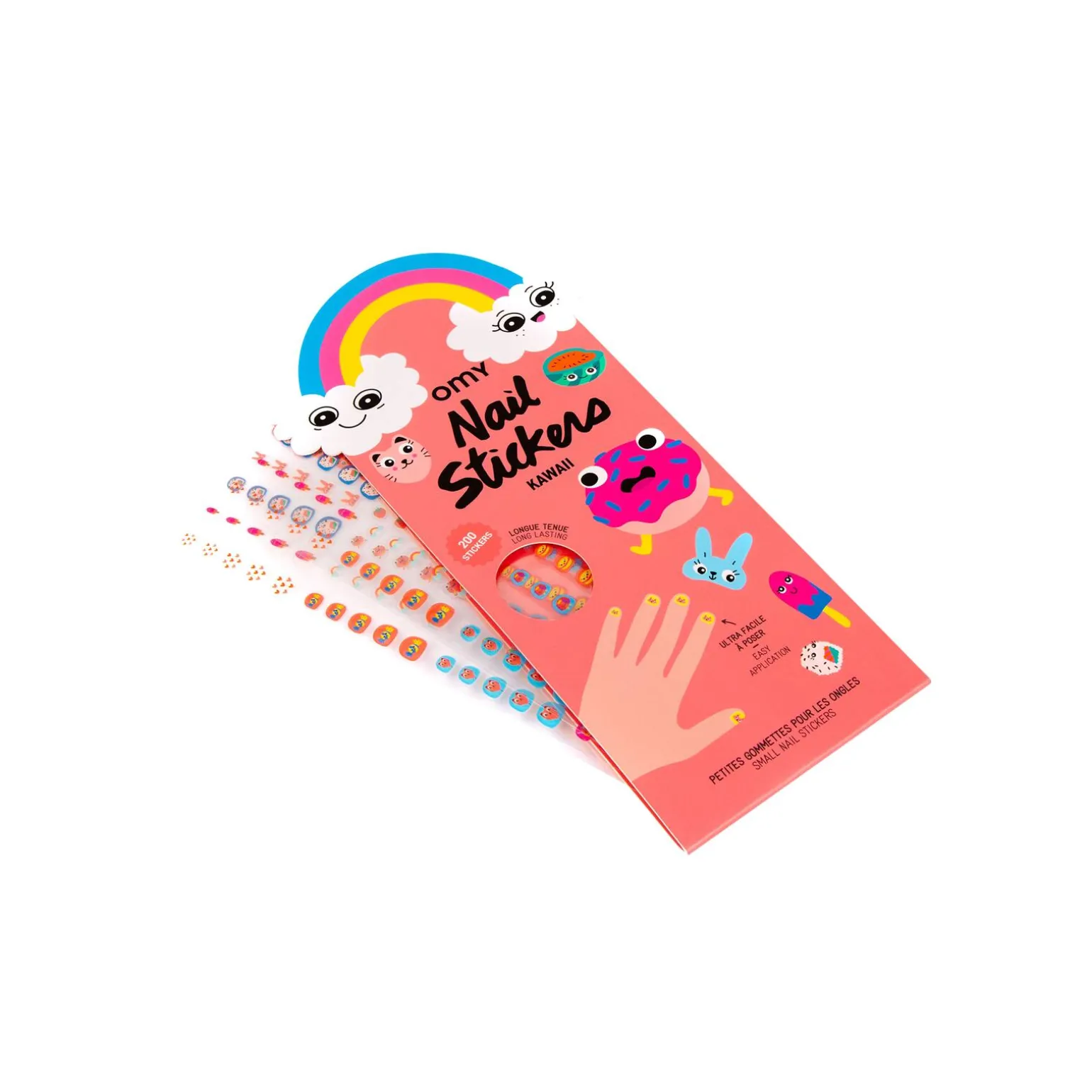 OMY Sticker ONGLES KAWAII - 4MURS