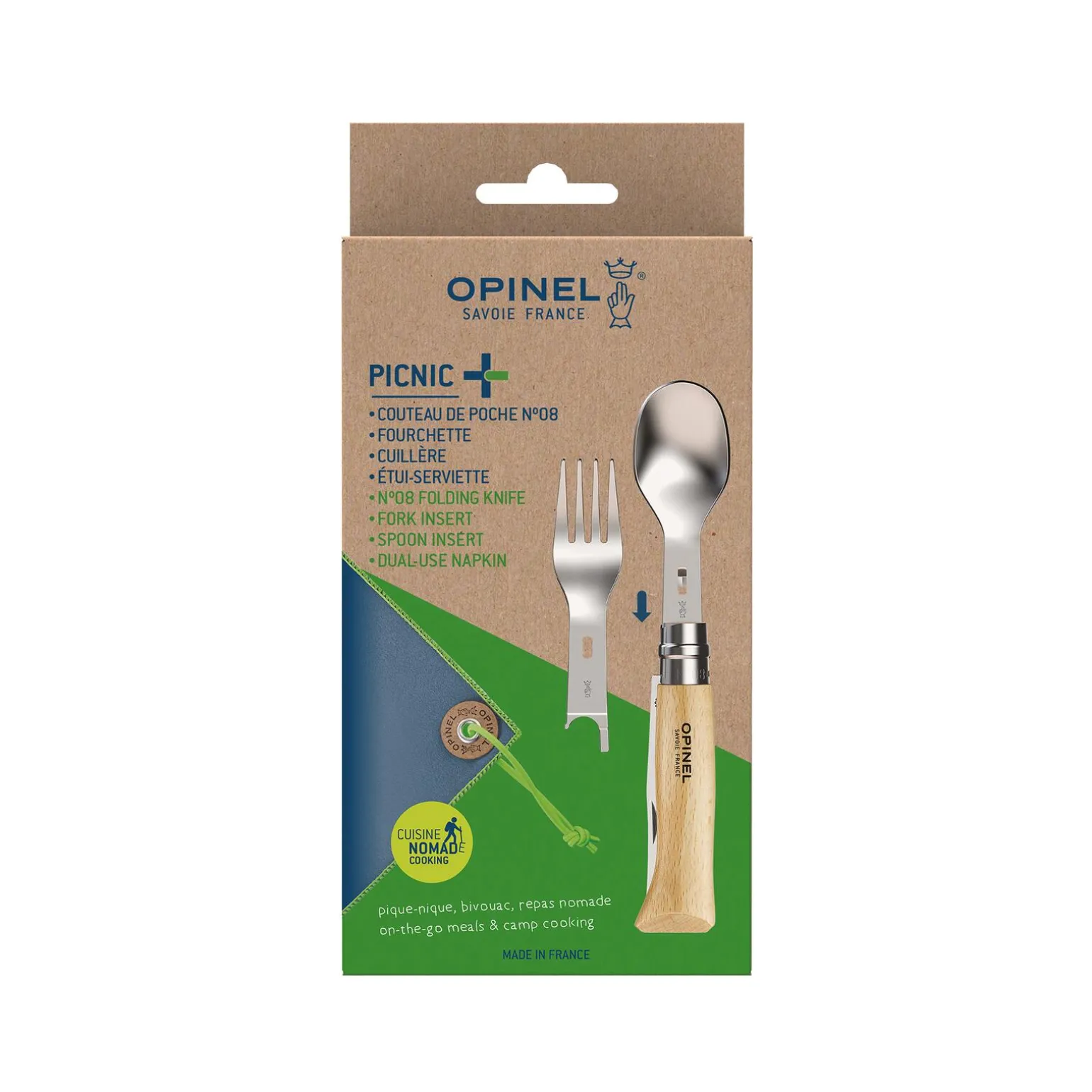 OPINEL Set repas PICNIC coloris beige - 4MURS