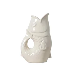 Opjet Vase POISSON coloris blanc - 4MURS