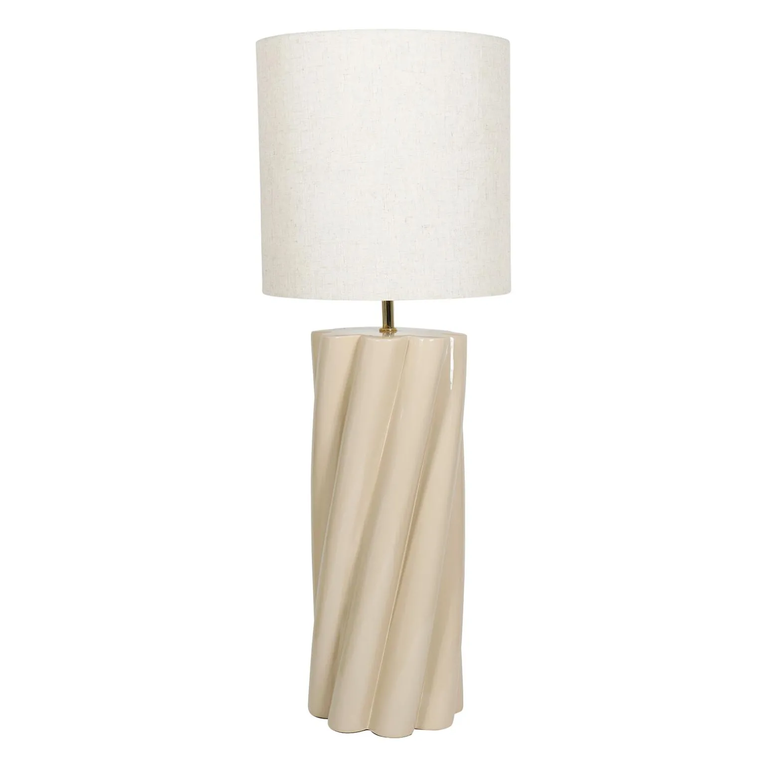 Ostaria Lampadaire TWIST coloris beige - 4MURS