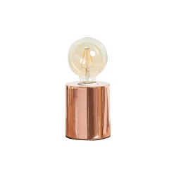 Ostaria Lampe à poser TOUCHY rose cuivrée 10,5 x 7,5 cm - 4MURS