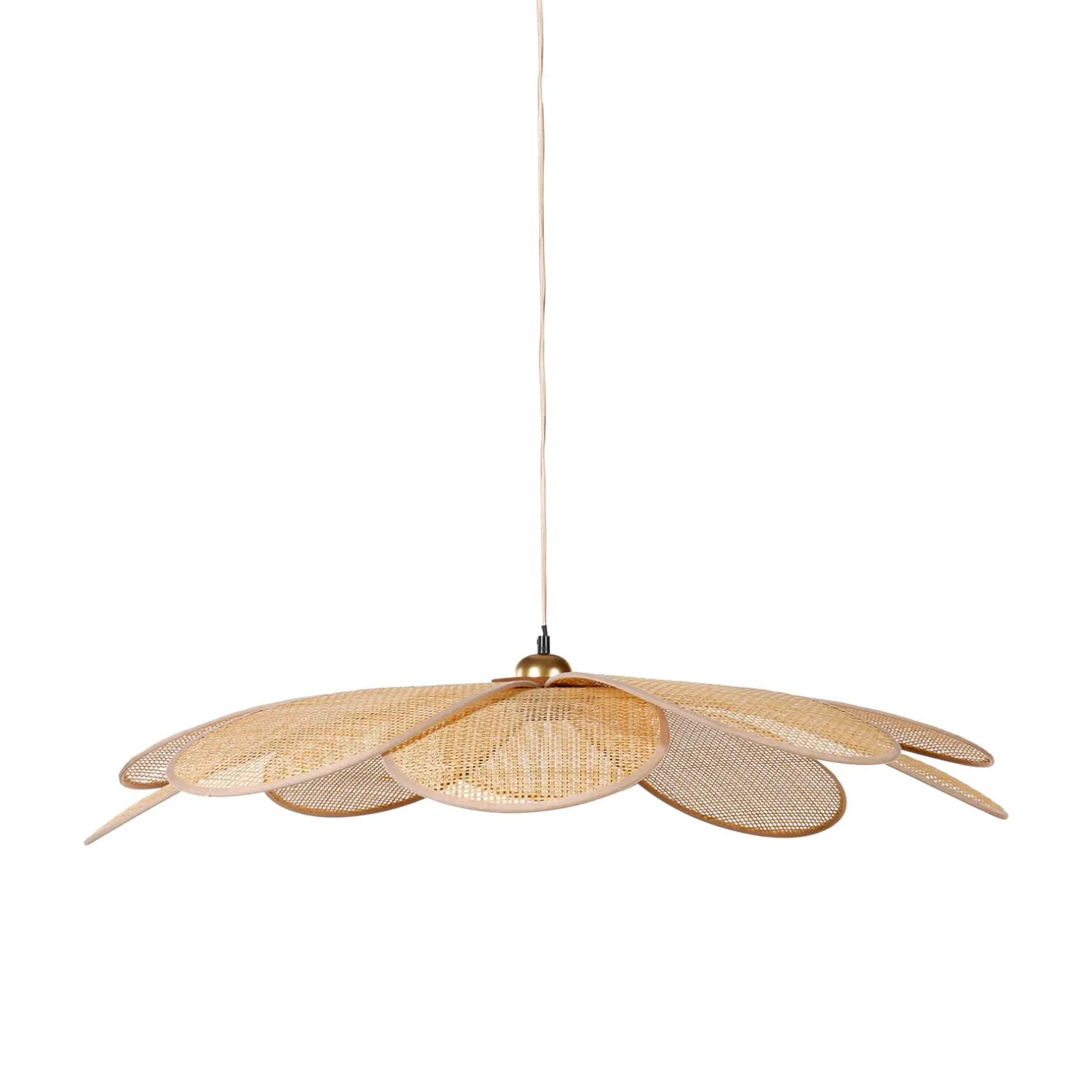 Ostaria Suspension MARGAUX bambou 11,5 x 90 cm diamètre 90 cm - 4MURS