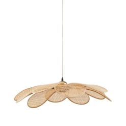 Ostaria Suspension MARGAUX bambou 10 x 60 cm diamètre 60 cm - 4MURS