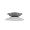 Ostaria Suspension NIMBUS coloris gris 16 x 46 cm - 4MURS