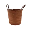 Panier BORNÉO coloris brun diamètre 38 cm - 4MURS