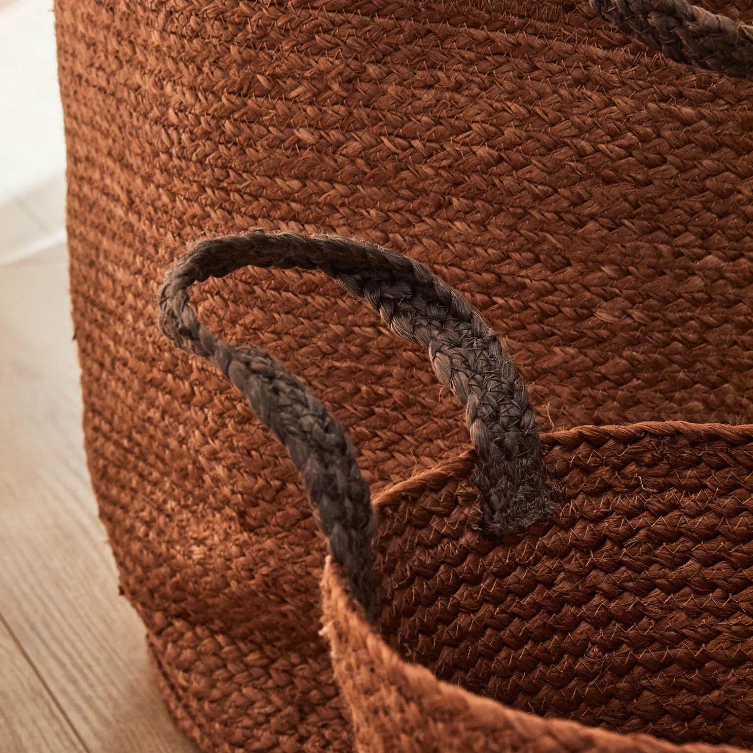 Panier BORNÉO coloris brun diamètre 38 cm - 4MURS