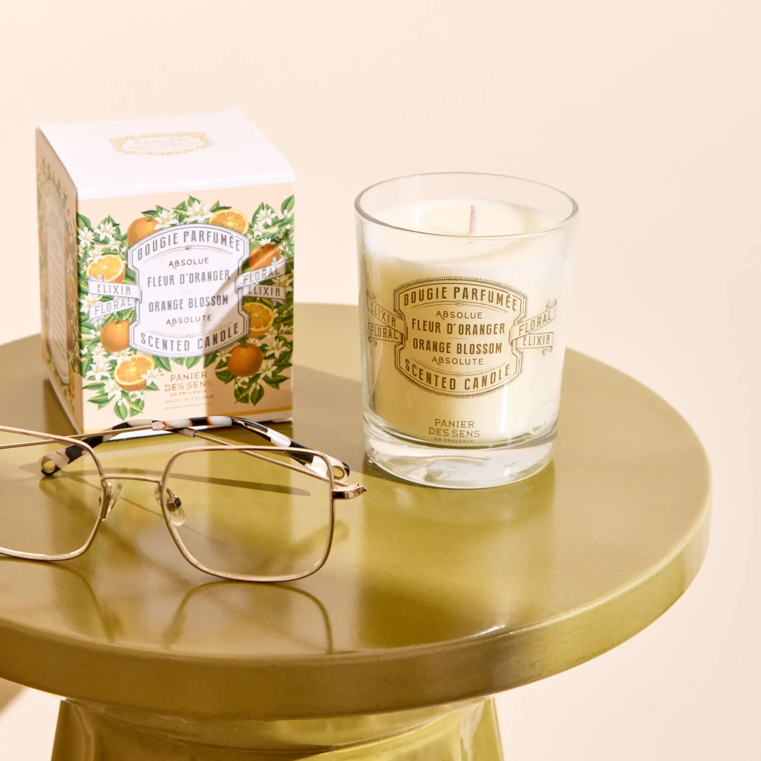 Panier des sens Bougie parfumée FLEUR D'ORANGER Fleur d'oranger