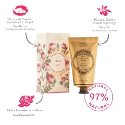 Panier des sens Crème mains ROSE Rose hauteur 11,4 cm - 4MURS
