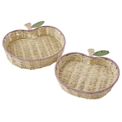 Panier POMME coloris beige - 4MURS