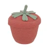 Panier STRAWBERRY coloris rouge - 4MURS