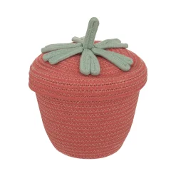 Panier STRAWBERRY coloris rouge - 4MURS