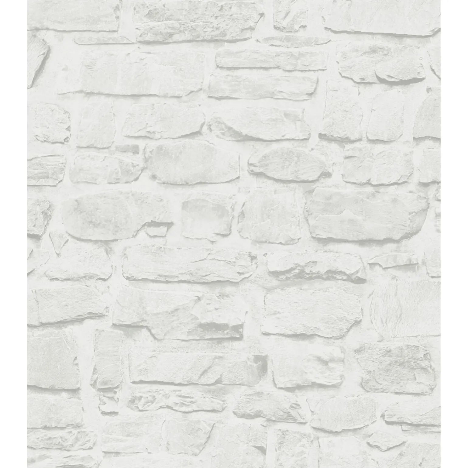 Papier peint adhésif KAOLIN coloris blanc - 4MURS
