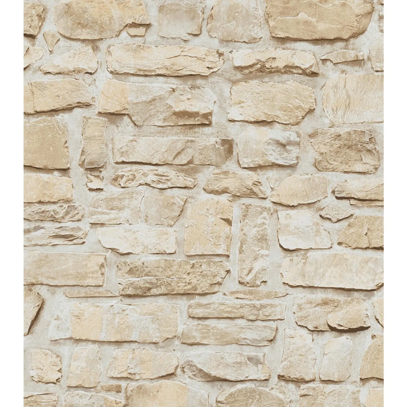 Papier peint adhésif STEEN coloris beige sable - 4MURS