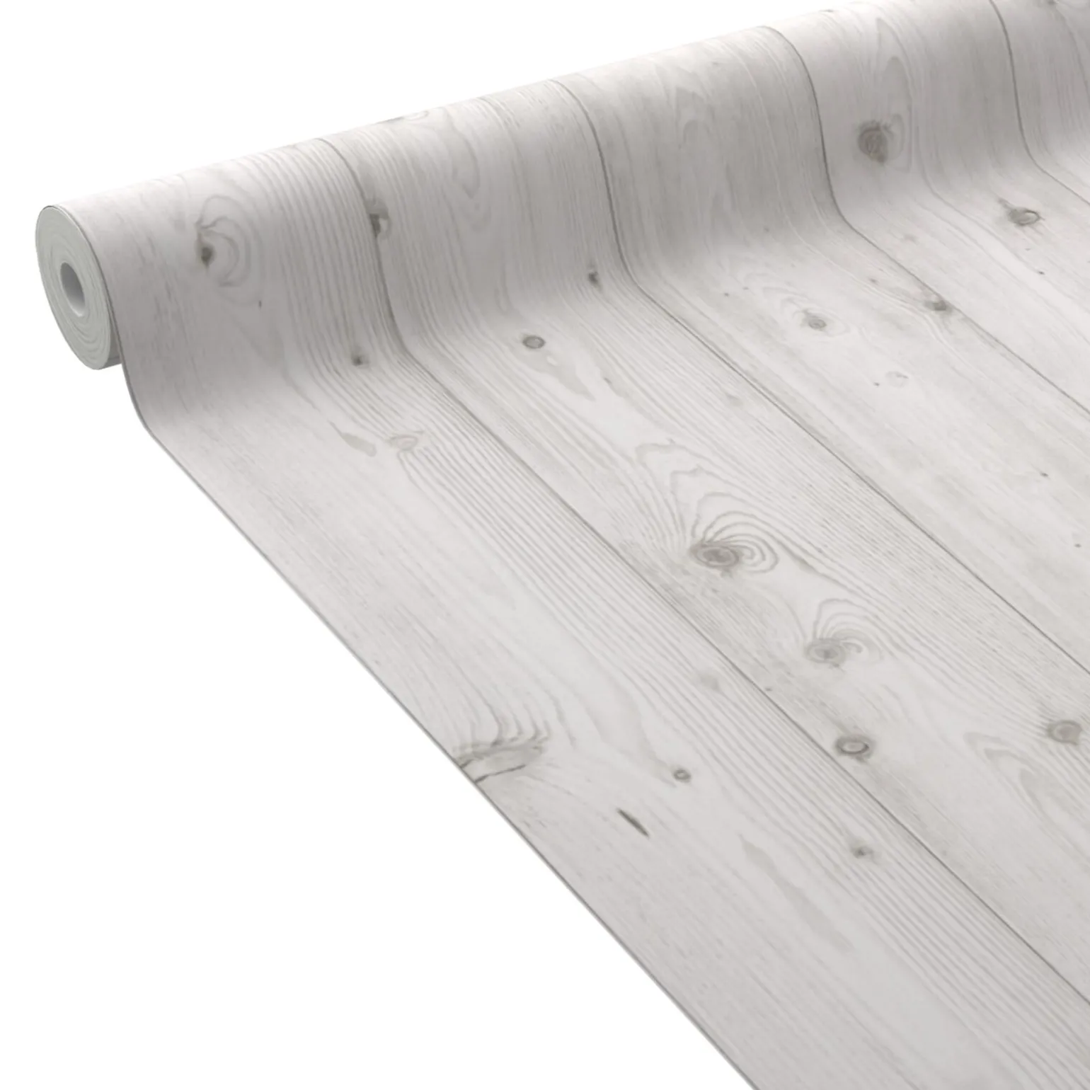 Papier peint BOARD coloris blanc grisé - 4MURS