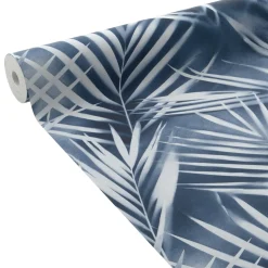 Papier peint intissé AMARA coloris bleu marine - 4MURS