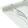 Papier peint intissé ARUM coloris blanc - 4MURS