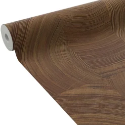Papier peint intissé BARRY coloris marron - 4MURS