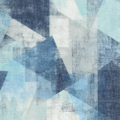 Papier peint intissé BENSON coloris bleu jeans - 4MURS