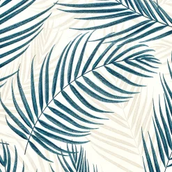 Papier peint intissé BERTILLE coloris bleu paon - 4MURS