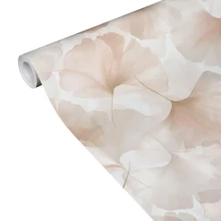 Papier peint intissé BILOBA coloris rose poudré - 4MURS