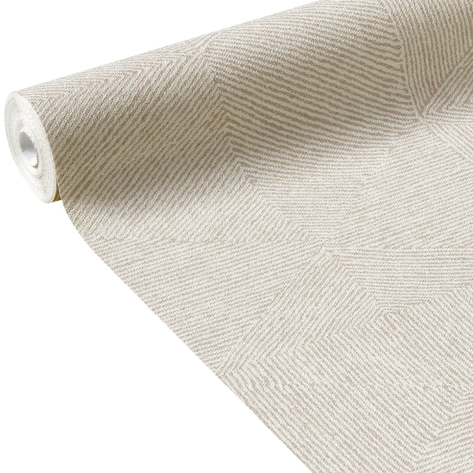 Papier peint intissé BOUBACAR coloris beige - 4MURS