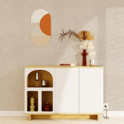 Papier peint intissé BOUBACAR coloris beige - 4MURS