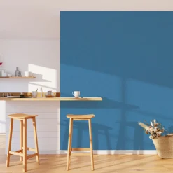Papier peint intissé CALICO coloris bleu nuit - 4MURS