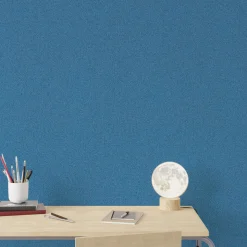 Papier peint intissé CALICO coloris bleu nuit - 4MURS