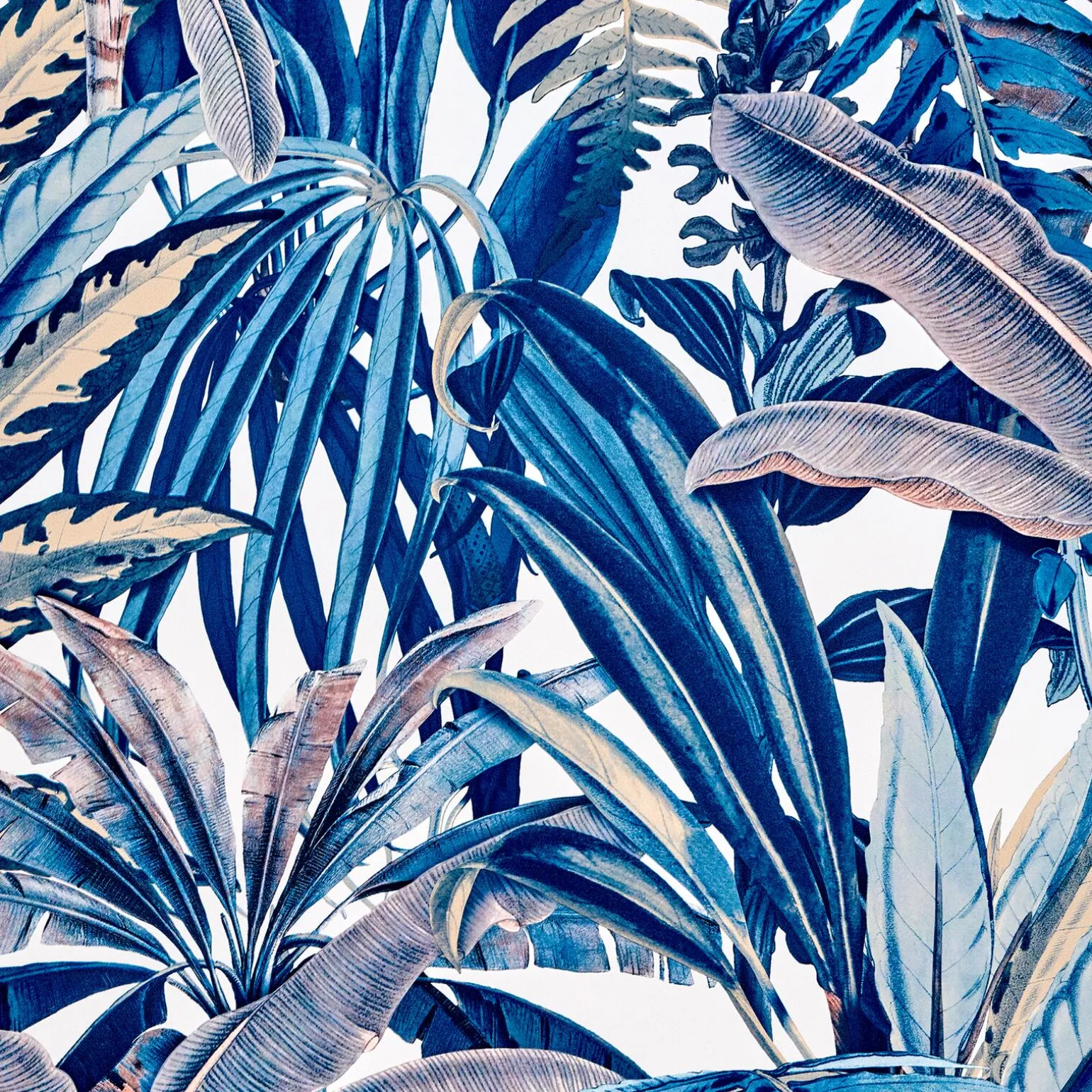 Papier peint intissé CALYPSO coloris bleu nuit - 4MURS