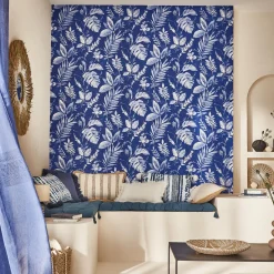 Papier peint intissé CARIENA coloris bleu outremer - 4MURS