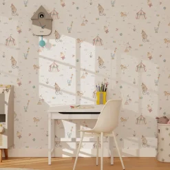 Papier peint intissé CIRCUS coloris multicolore - 4MURS