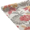 Papier peint intissé CLEOME coloris Blanc et rouge - 4MURS