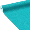 Papier peint intissé CURAÇAO coloris bleu turquoise - 4MURS