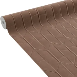 Papier peint intissé DARRON coloris chocolat - 4MURS