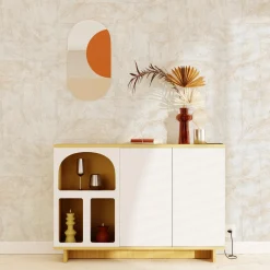 Papier peint intissé DIANGO coloris sable beige - 4MURS