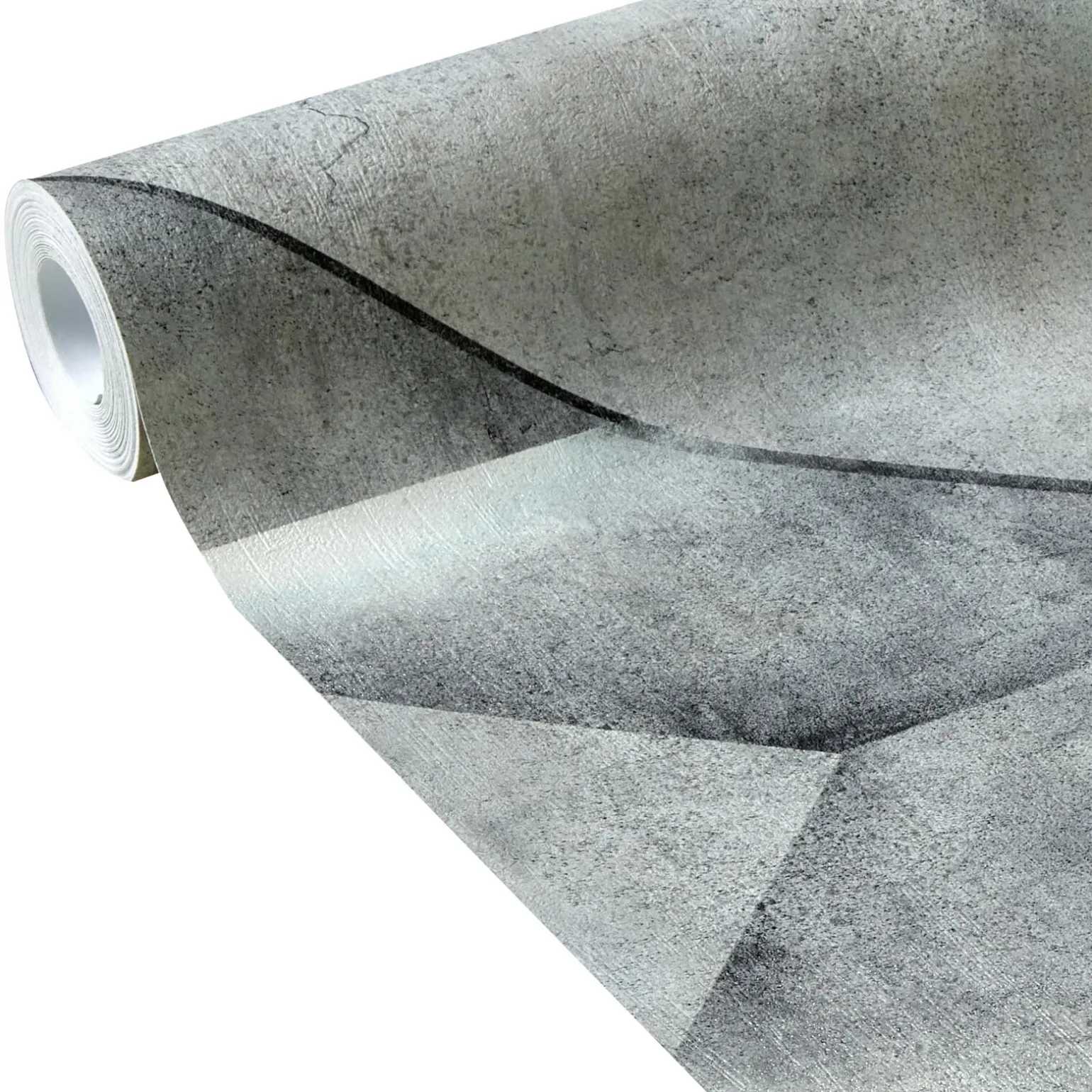 Papier peint intissé DOWNTOWN coloris gris béton - 4MURS