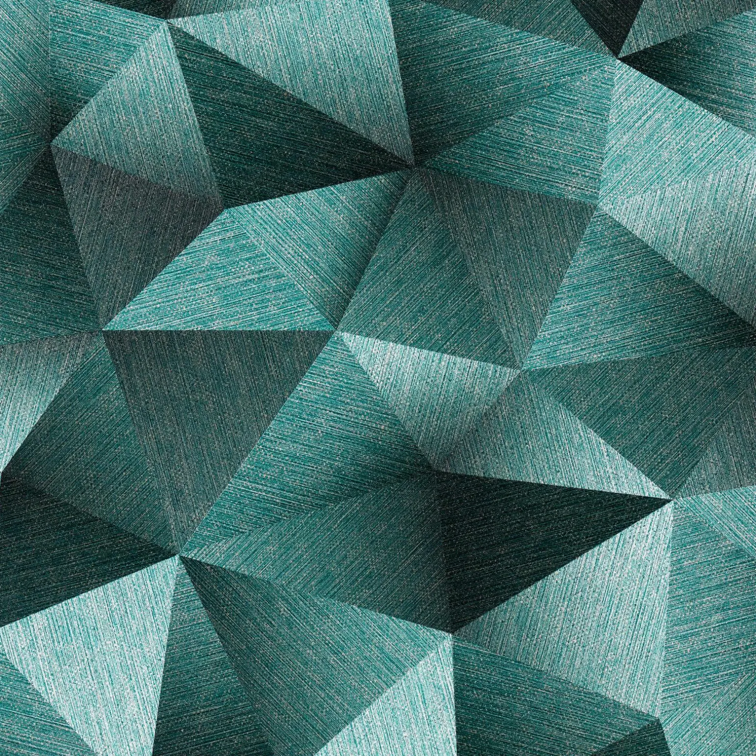 Papier peint intissé EKYNOX coloris émeraude - 4MURS