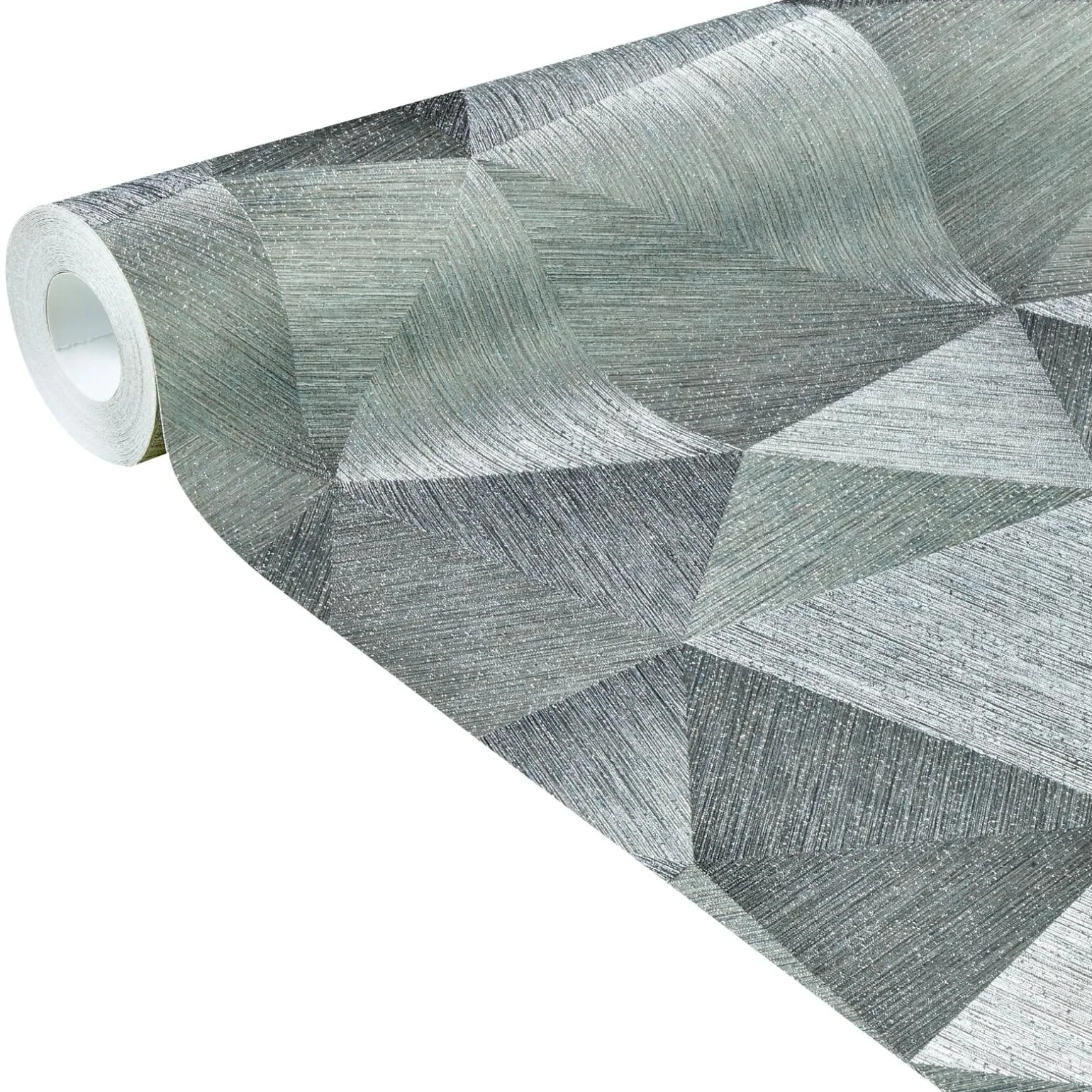 Papier peint intissé EKYNOX coloris argent - 4MURS