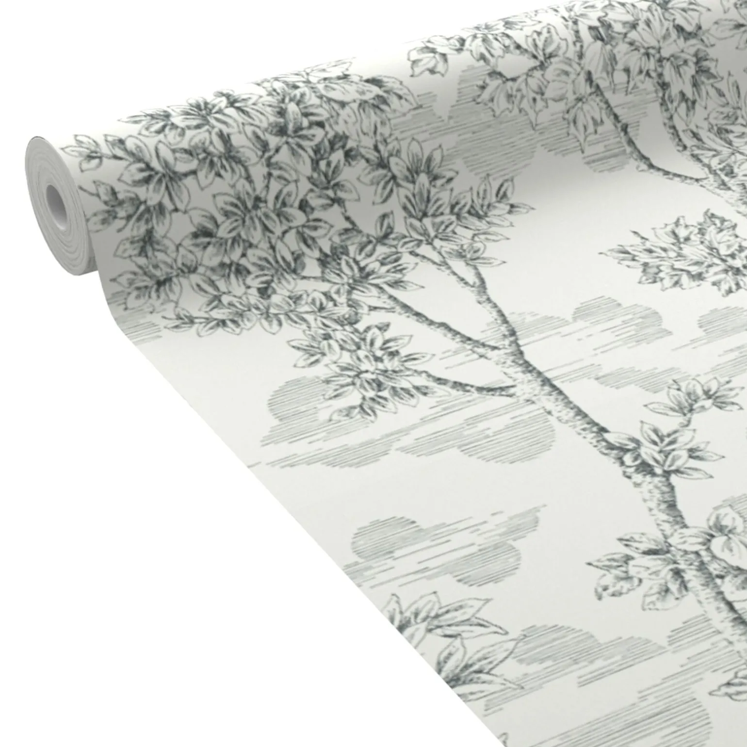 Papier peint intissé ERNEST coloris noir et blanc - 4MURS