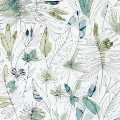 Papier peint intissé FLAVIGNY coloris céladon - 4MURS