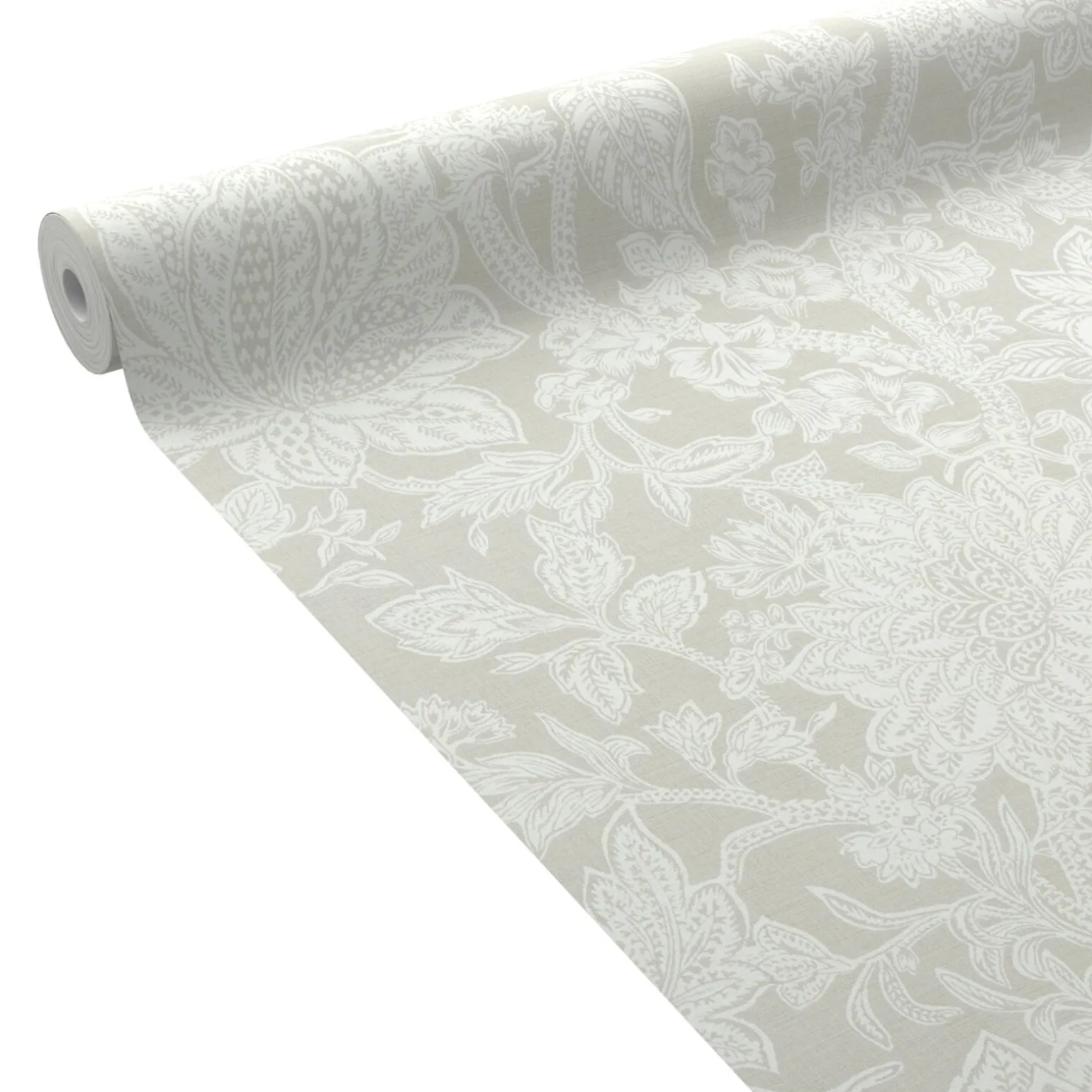 Papier peint intissé FLORENTINE BLUMEN coloris beige - 4MURS