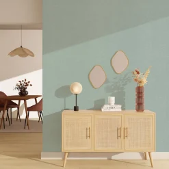 Papier peint intissé FLORENTINE coloris vert céladon - 4MURS