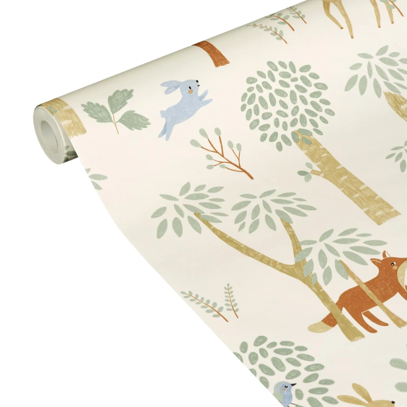Papier peint intissé FRIENDLY FOREST coloris multicolore - 4MURS