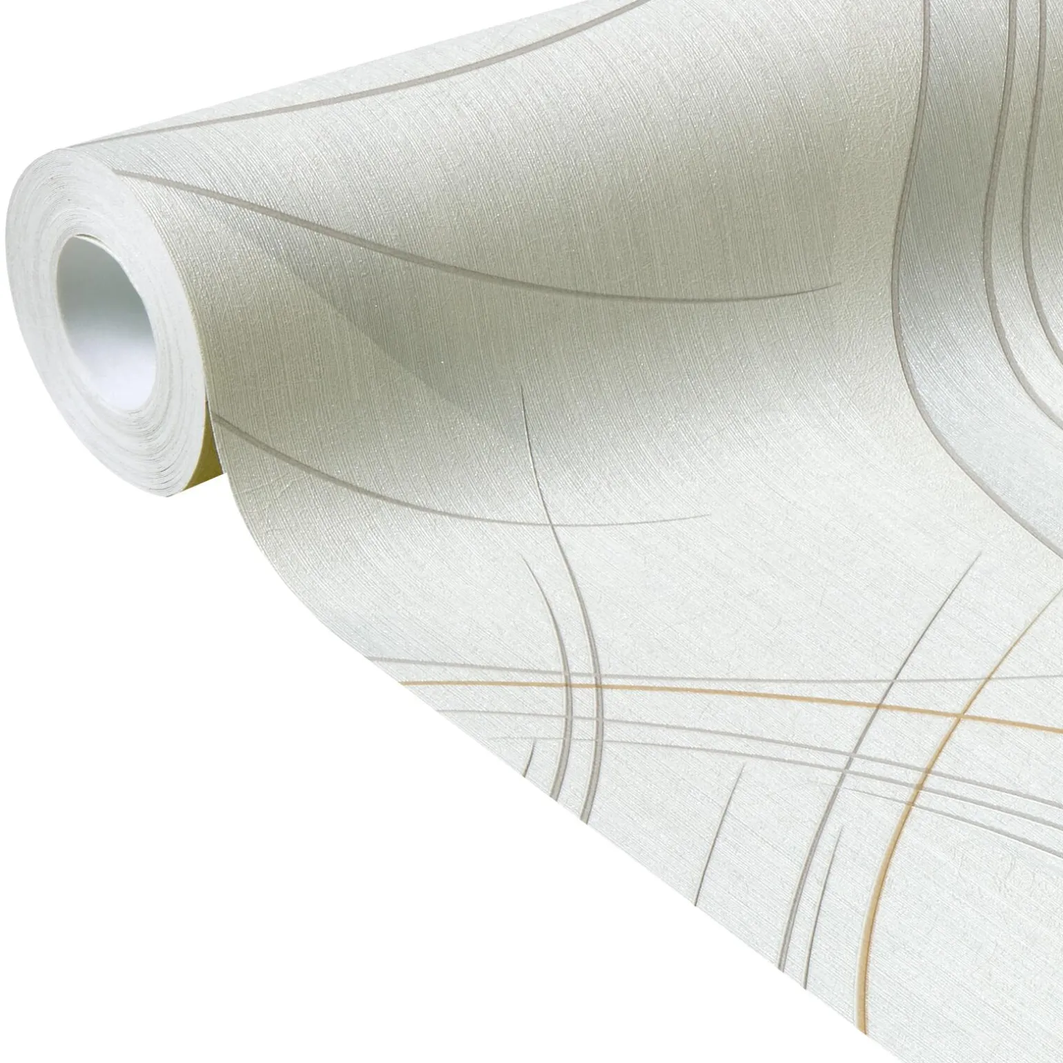 Papier peint intissé FRISSON coloris crème - 4MURS