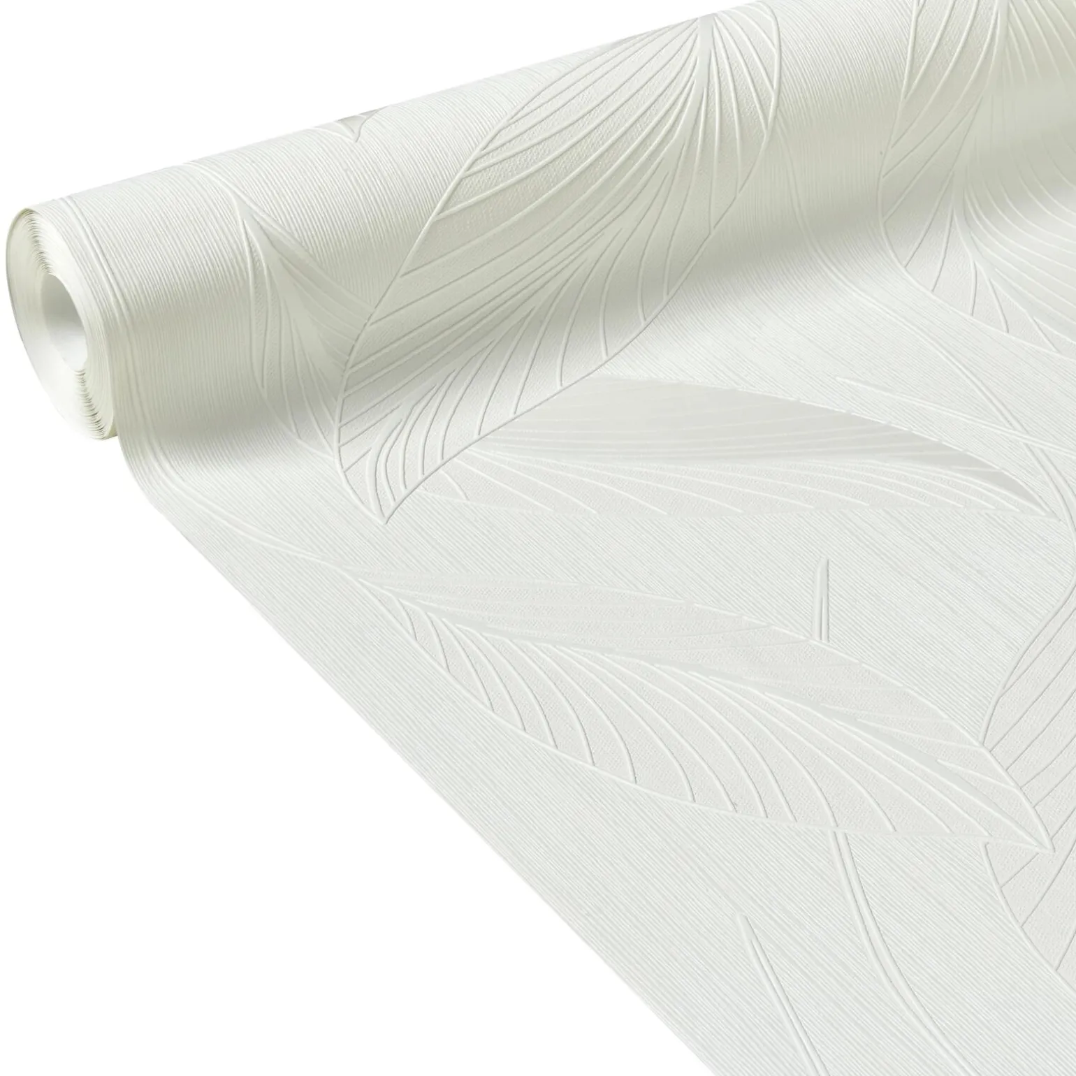 Papier peint intissé GLORIA coloris blanc - 4MURS