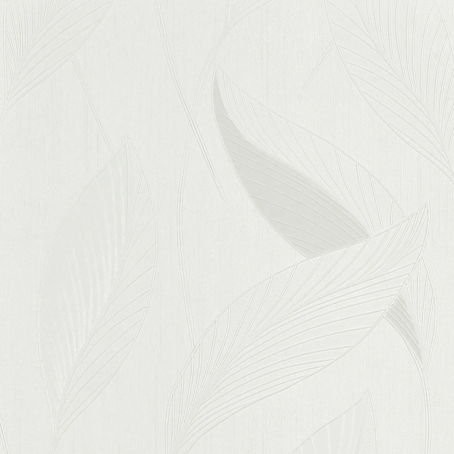 Papier peint intissé GLORIA coloris blanc - 4MURS