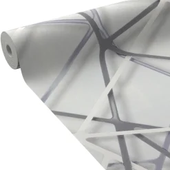 Papier peint intissé GRAVITY coloris gris perle - 4MURS