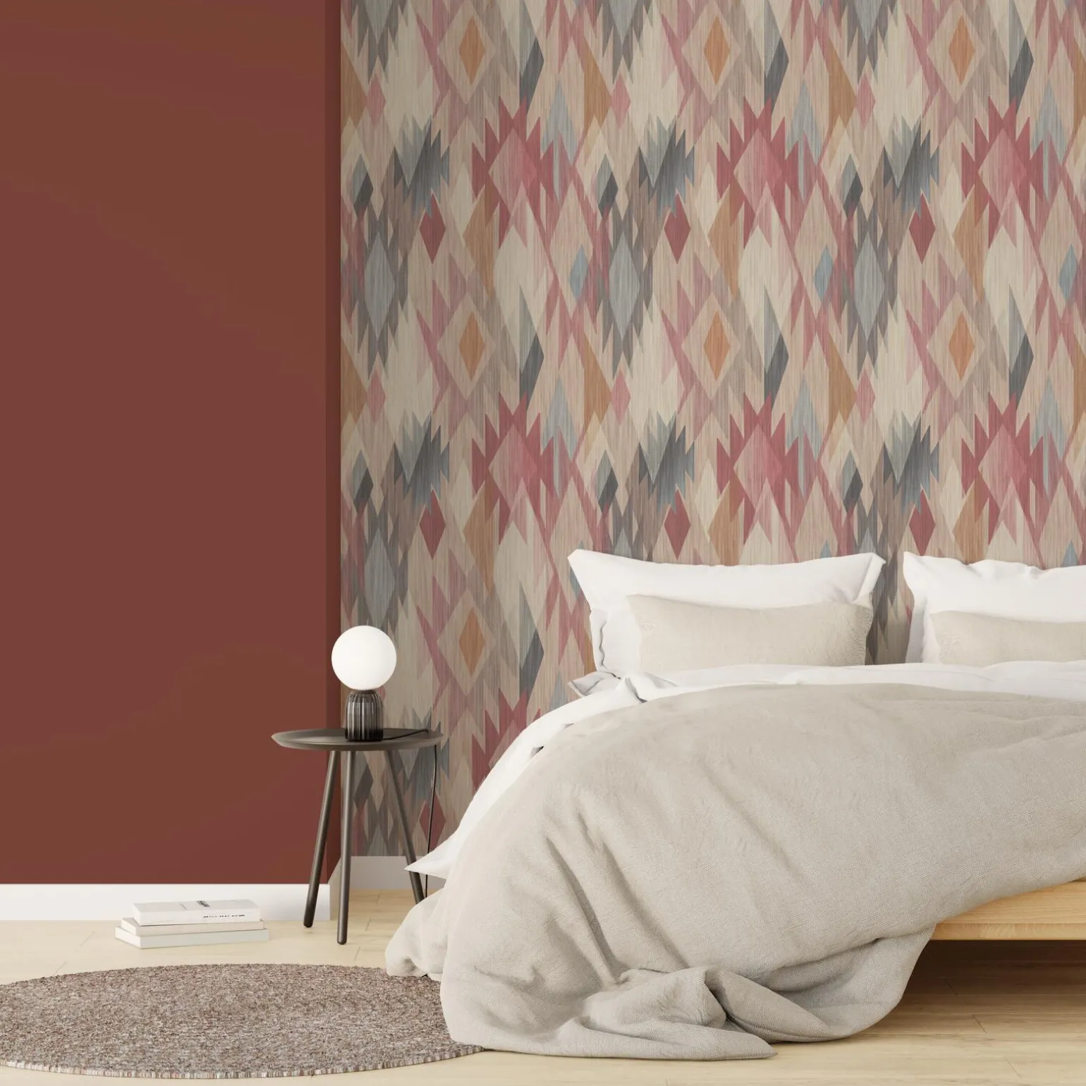 Papier peint intissé GUJARAT coloris multicolore - 4MURS