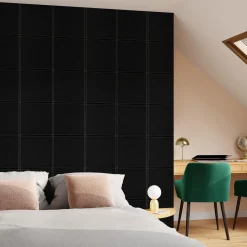Papier peint intissé HAROLD coloris noir - 4MURS