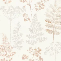 Papier peint intissé HOLLY coloris nude - 4MURS